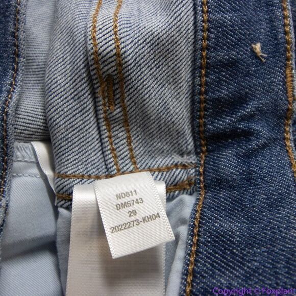 NEW Madewell 10" High-Rise Skinny Crop Jeans in Bradfield Wash, 29 - Picture 11 of 15